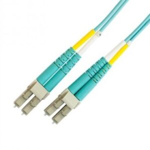 OM4 100Gb 50/125 Multimode Duplex Fiber Optic Patch Cable LC/LC (D-L2L2-4R2-0.5M)
