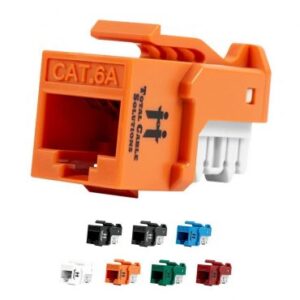 CAT6A Keystone Jack (bag of 25)  (PRO-KEY-AP-W-25)