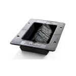 Integral Floor Grommet for ES Cabinets - 4'' Width 6'' Depth - Great Lakes Data Racks and Cabinets