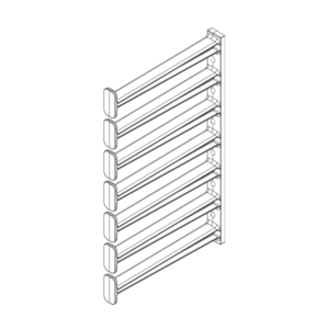 Cable Fingers - 7'' - 1 Count - Great Lakes Data Racks and Cabinets
