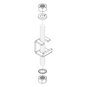 Hanger Bracket Kit - Great Lakes Data Racks and Cabinets