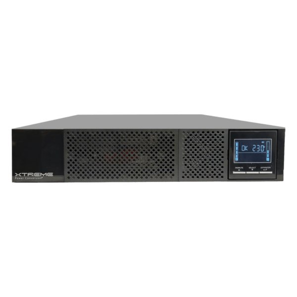 UPS Solutions Online: Lead Acid - 3000V Power Capcity / 240V  /4 Post Mounting / 1 SNMP Card / 1 Bypass Module / 4 External Battery - Great Lakes Data Racks and Cabinets