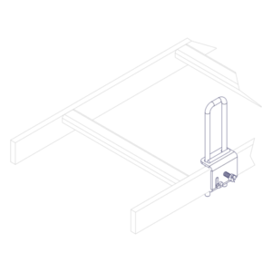 Cable Retaining Post - 8'' - Great Lakes Data Racks and Cabinets
