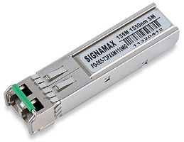 100BaseFX / OC-3 / STM-1 SFP Module - SM/LC, 110km SKU: 065-73FXSM110MG