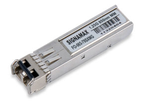1000BaseSX SFP Module – MM/LC, 220m Span on 62.5µm Fiber / 550m Span on 50µm Fiber SKU: 065-79SXMG