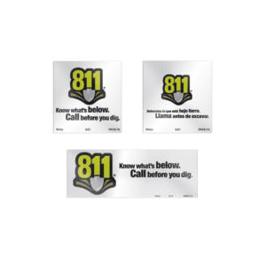 3″ 811 Patch Decal