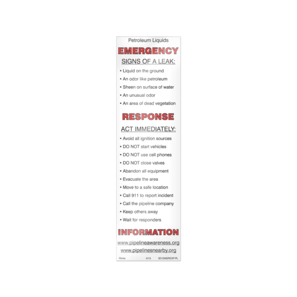 Emergency Response Decals