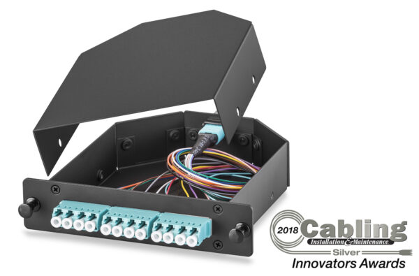 12-Fiber 1 MTP OM4 LC Type A, LGX Cassette SKU: FCM-12190-M4A