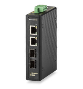 I-1100 Gigabit SFP Industrial Media Converter SKU: MI10020