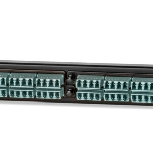 24-Fiber (6-Quad) LC SM apc Adapter Plate, Type A, Green SKU: UFE1-B-6QHLCSA