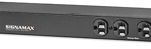 RPT with 4 Front and 8 Rear NEMA 5-20R Sockets, 6-ft NEMA 5-20P Cord, Circuit Breaker, Heavy-Duty Metal Enclosure, 1.75-in High (1 RMS) SKU: RPT-040820CB