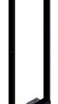 45-RMS-High (84") Equipment Rack, Black Finish SKU: RR-84B