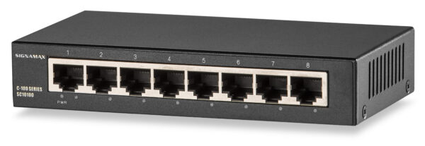 C-100 8 Port Gigabit Switch SKU: SC10100