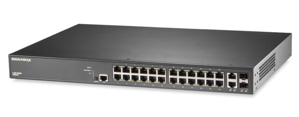 C-600 24 Port PoE Lighting Managed Switch SKU: SC60010
