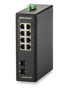 I-100 8 Port Industrial Gigabit PoE+ Switch SKU: SI10011