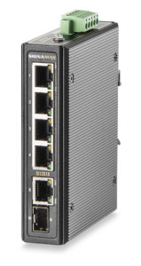 I-120 Series 4 Port Gigabit Industrial PoE++ Switch SKU: SI12010