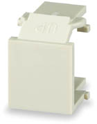 Blank Keystone Module, White SKU: CMK-BL-WH