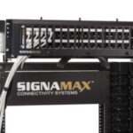 2 RMU ToR Panel Enclosure with 6" Flanges, Cable Management Waterfall, and 1.5" U Brackets SKU: DC-TOR01-2U2013