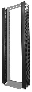 Vertical Cable Management for 84″ High Equipment Rack, Center Mount, 4″W x 5″H Wiring Duct Front and Back SKU: VCM-84FR-C