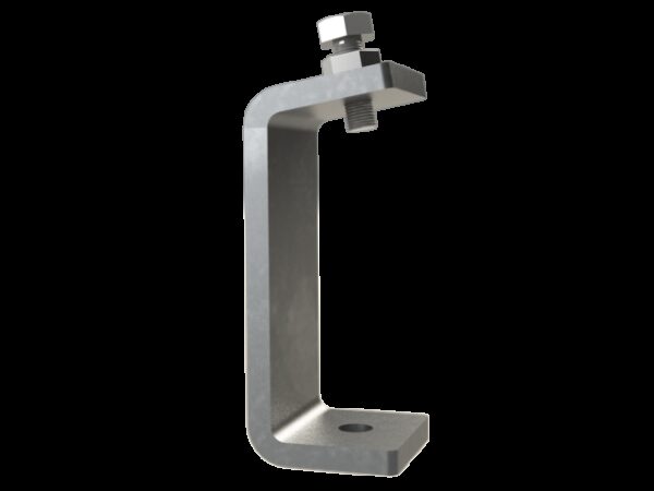 Beam clamp BVL82 GC - Hot Dip Galvanized Steel (HDG) - Product reference 2/11231 series  BASORFIX