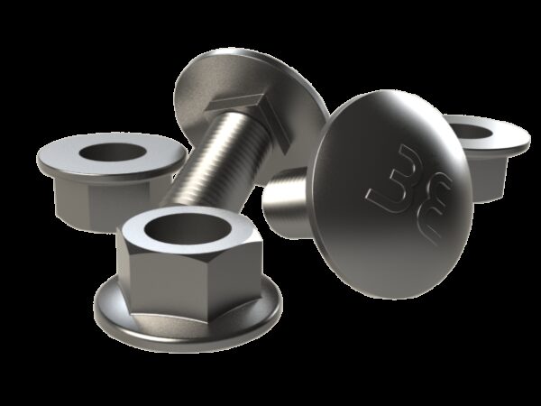Pack 50u. bolt-washer set B3-50 GC - Hot Dip Galvanized Steel (HDG) - Product reference 2/8827 series  BASORFIX