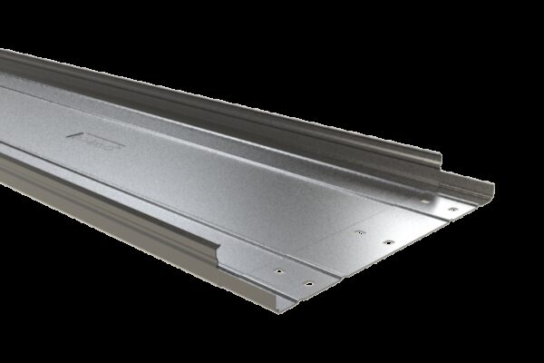 Solid bottom cable tray ERE-C 300X35 GS - Pre-Galvanised Steel (PG) - Product reference 2/1255 series  BASORTRAY