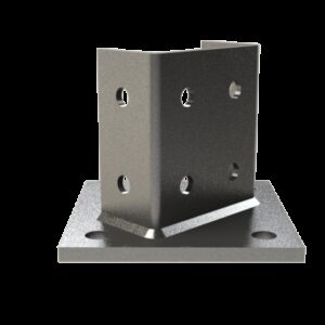 Multiaxis head K82ME GC70 - Hot Dip Galvanized Steel (HDG 70) - Product reference 2/7020 series  BASORPERFIL