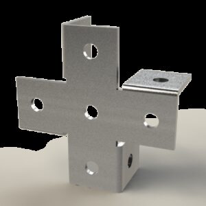 Accessory 4182CR GC70 - Hot Dip Galvanized Steel (HDG 70) - Product reference 2/6473 series  BASORPERFIL