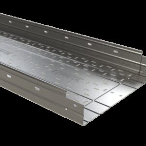 Perforated cable tray ERE 200X80 GC - Hot Dip Galvanized Steel (HDG) - Product reference 2/1237 series  BASORTRAY