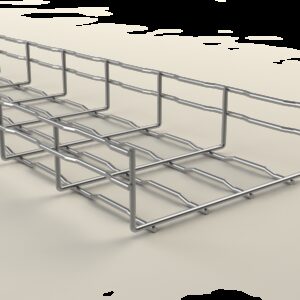 Self-Coupling wire mesh cable tray BFR 600X65 I316 - Stainless Steel AISI 316 - Product reference 2/7426 series  BASORFIL