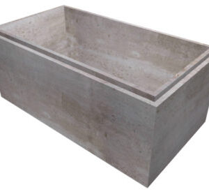 5'-0" X 10'-0" X 2'-6" - 4'6" ID