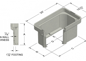 Oldcastle Polymer 1324 | Pull Boxes & Handholes | Oldcastle Infrastructure | Model:  | SKU: OCI-5315