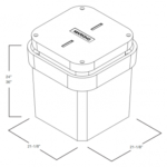Oldcastle Polymer 2424 | Pull Boxes & Handholes | Oldcastle Infrastructure | Model:  | SKU: OCI-5319