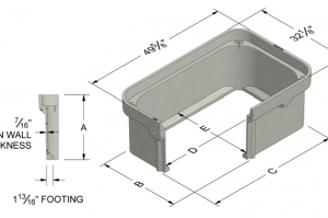 Oldcastle Polymer 3048 | Pull Boxes & Handholes | Oldcastle Infrastructure | Model:  | SKU: OCI-5321