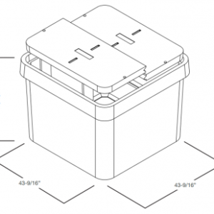 Oldcastle Polymer 4848 | Pull Boxes & Handholes | Oldcastle Infrastructure | Model:  | SKU: OCI-5324