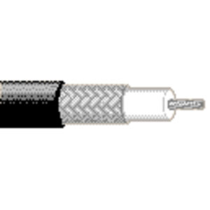9203 - 50 Ohm Coax, RG58, 20 AWG Stranded TC, TC Braid, Non-contaminating PVC Jacket