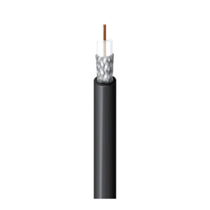 8240 - 50 Ohm Wireless Transmission Coax, RG-58, 20 AWG Solid BC, 95% TC Braid, PVC Jkt, CMX
