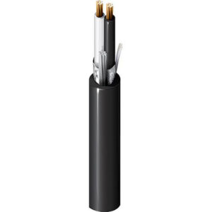 1090A - Inst, 50 Pr #16 Str BC, PVC-NYL Ins E1, OS, Blk PVC Jkt, 600V TC-ER 150V NPLF TFN