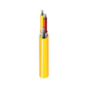 83932 - Type KX Thermocouple, 1 Pr #20 Sol, FEP Ins Yel, Red, Yellow FEP Jkt, 300V CL3P 200C PLTC SUN RES