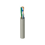 DIW4 - Cat 3 Cable, U/UTP, PVC, 4 Pair, AWG 24, Riser