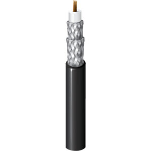 1505F - 75 Ohm SDI Coax, RG-59, 22 AWG Str BC, Double 95% TC Braid, PVC Jkt, CM, Flexible
