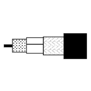 CX4C2 - CX4C2 - Broadband Coax 4, 11 AWG Solid BC, Foil + 60% BC Braid, LSZH Jkt