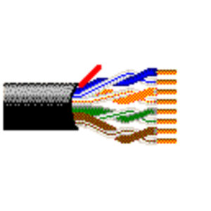 1224D - DataTwist 1200 Category 5e Enhanced Cable, 4 Pair, U/UTP, LSZH Indoor CPR Dca