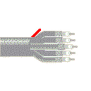734C6 - DS3/DS4 Central Office Coax, 6 x RG-59, 20 AWG Solid SC, Foil + 85% TC Braids, PVC Inner & Outer Jkts, CMR