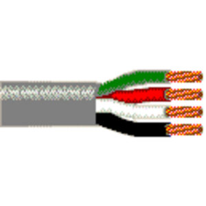 1308A - Speaker Cable, 4 C #16 Str BC-OFHC, PVC Jkt, CM, DIR BUR, Flexible