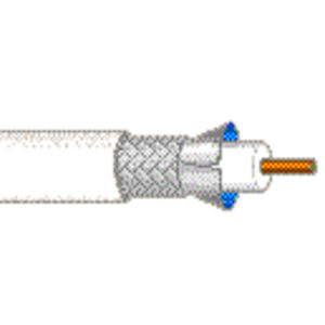 1369P - Serial Digital Coax, RG6, #18 Solid BC, Foil + 85% TC Braid, CMP