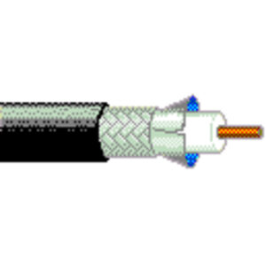 1371R - Serial Digital Coax, Sub-miniature, #23 Solid BC, Foil + 85% TC Braid, CMP