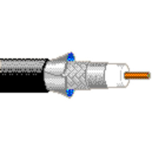1613A - CATV Video, RG6, 18 AWG BCCS, Tri Shield, CM PVC Jacket