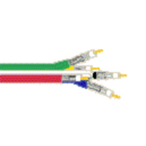 1855S6 - VideoFLEX® Snake, Banana Peel, Mini, #23-6 Coax, CMR