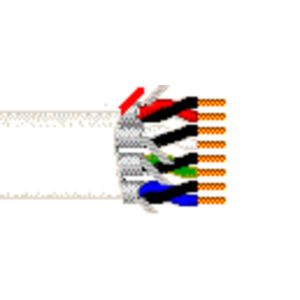 6345PC - Security & Sound, 6 Pair 18 AWG BC, Individually Shielded, Plenum
